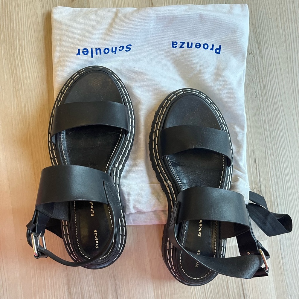 Size 40 Proenza Schouler Chubky Sandals
